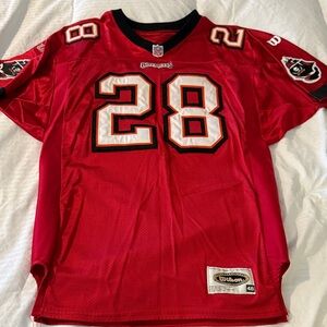 Wilson sz 48 Tampa bay buccaneers Jersey with Dunn- # 28